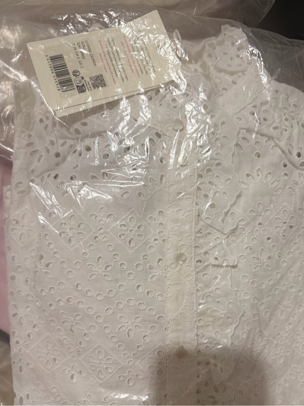 CHEMISE CELINSA ECRU - Picture 3 of 5